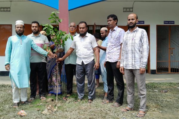 Sunamganj's Jagannathpur Abdus Sobhan High School Inaugurates Tree Planting Program