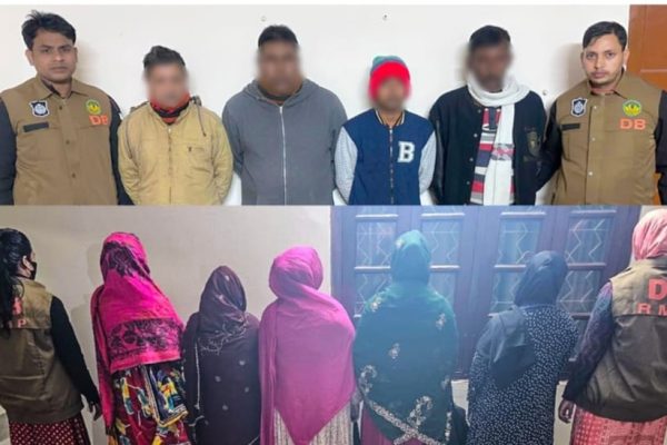 **9 Arrested in Rajshahi Hotel for Immoral Activities**